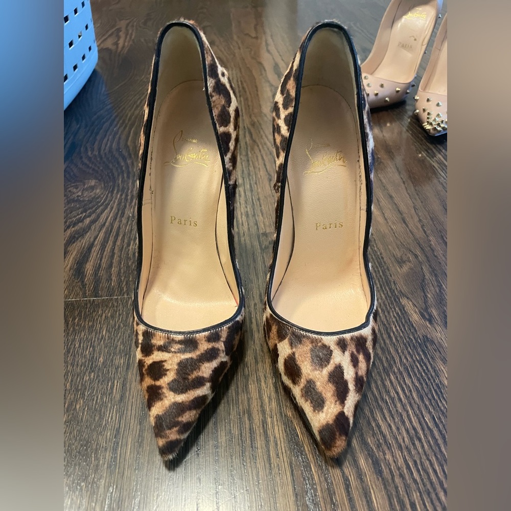 Christian Louboutin Leopard Heels